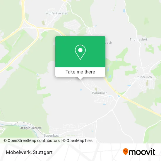 Карта Möbelwerk