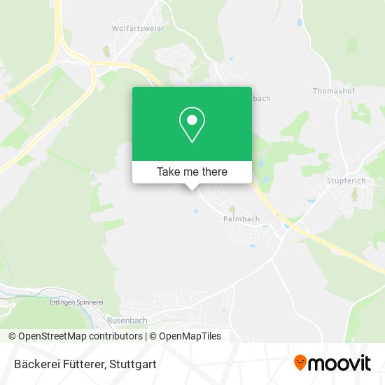 Bäckerei Fütterer map