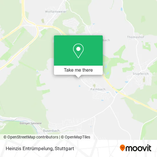 Карта Heinzis Entrümpelung