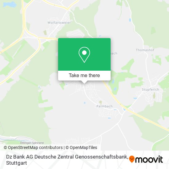 Dz Bank AG Deutsche Zentral Genossenschaftsbank map