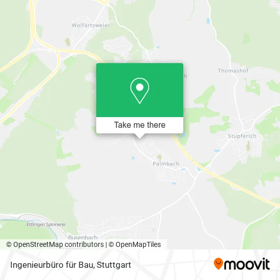 Карта Ingenieurbüro für Bau