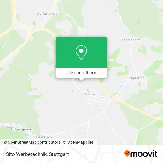 Карта Sito Werbetechnik