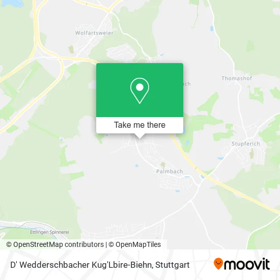 Карта D' Wedderschbacher Kug'Lbire-Biehn