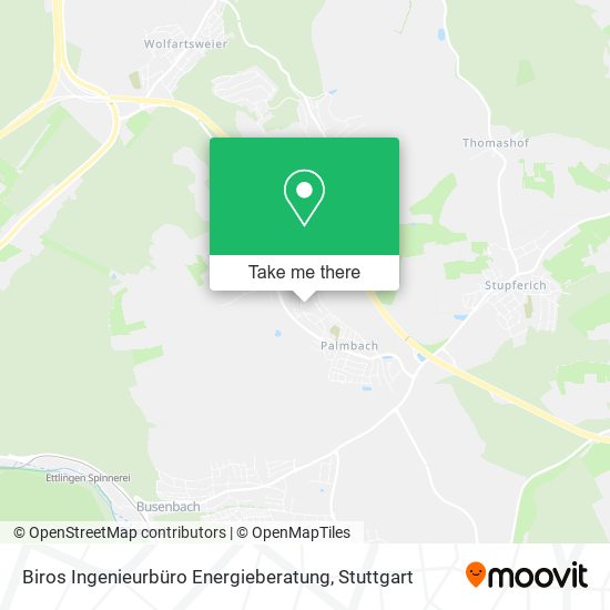 Biros Ingenieurbüro Energieberatung map