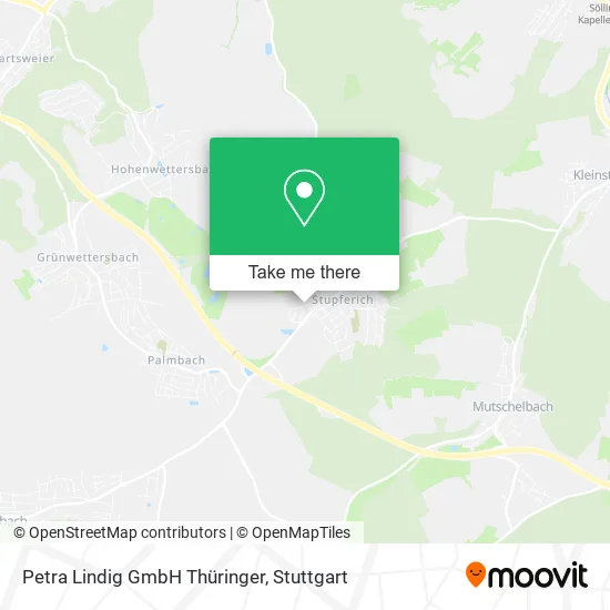 Карта Petra Lindig GmbH Thüringer