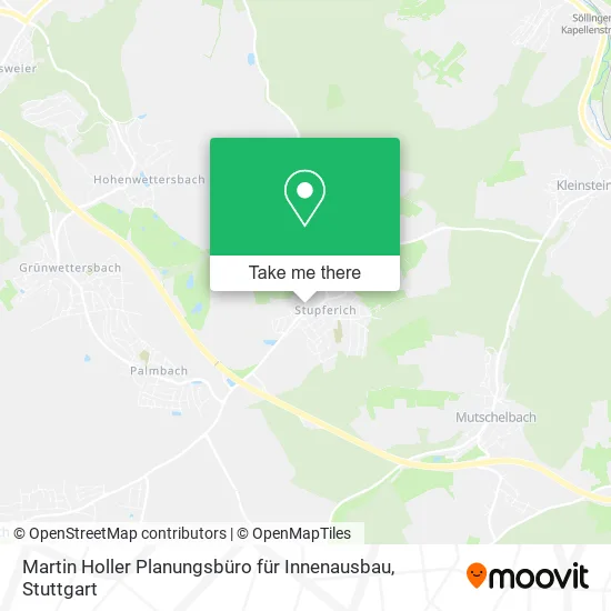 Карта Martin Holler Planungsbüro für Innenausbau