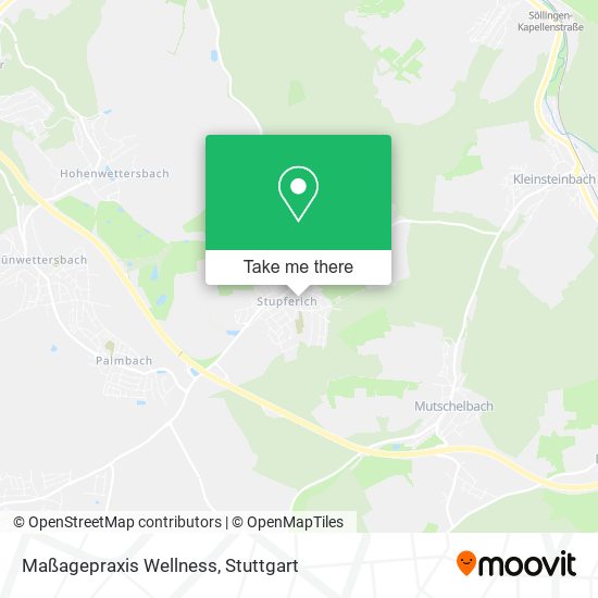 Maßagepraxis Wellness map