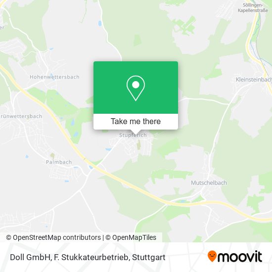 Карта Doll GmbH, F. Stukkateurbetrieb