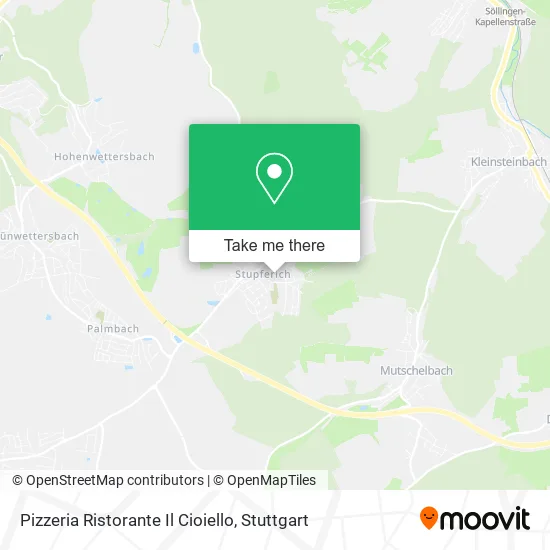 Карта Pizzeria Ristorante Il Cioiello
