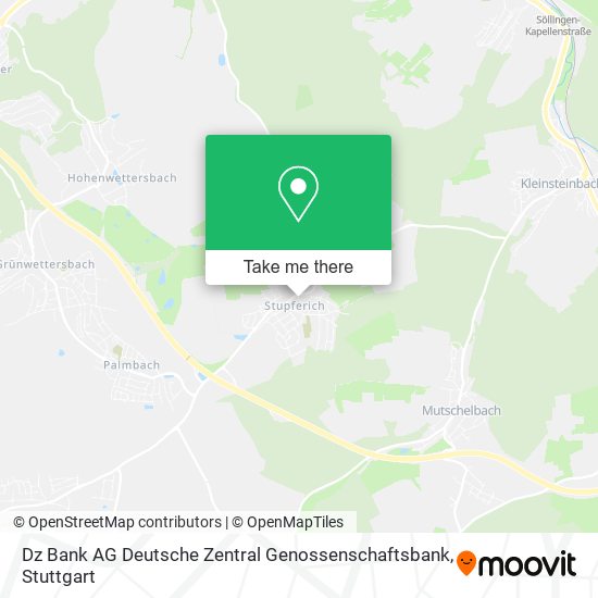 Dz Bank AG Deutsche Zentral Genossenschaftsbank map