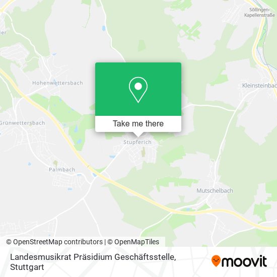 Landesmusikrat Präsidium Geschäftsstelle map