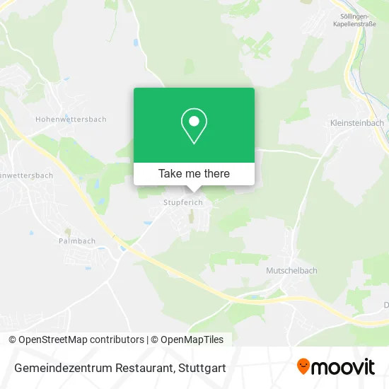 Карта Gemeindezentrum Restaurant