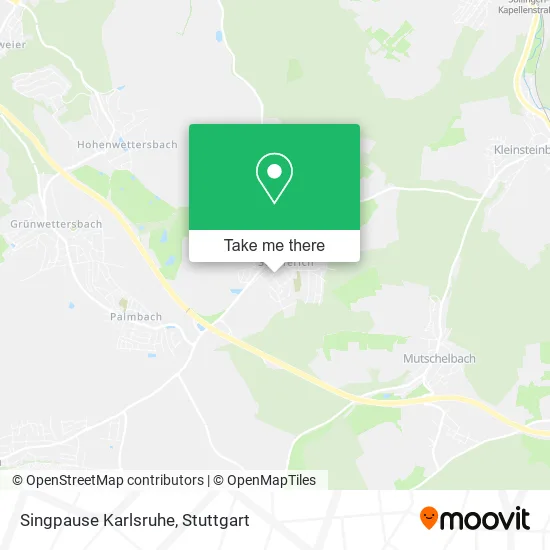 Карта Singpause Karlsruhe