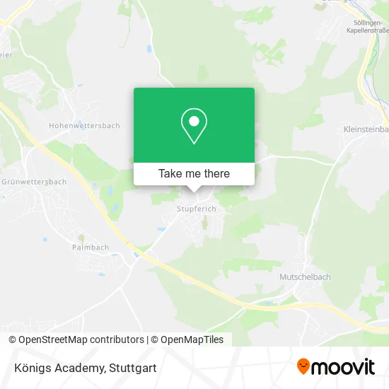 Карта Königs Academy