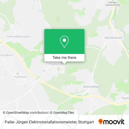 Pailer Jürgen Elektroinstallationsmeister map
