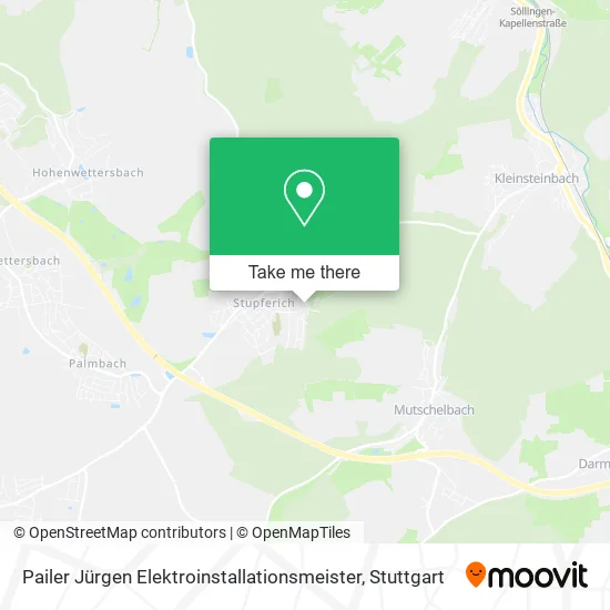 Карта Pailer Jürgen Elektroinstallationsmeister