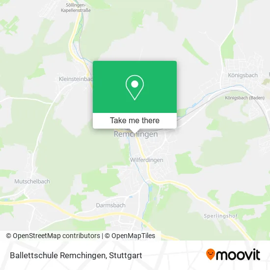 Карта Ballettschule Remchingen