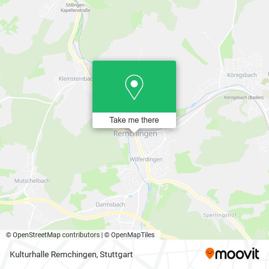 Kulturhalle Remchingen map
