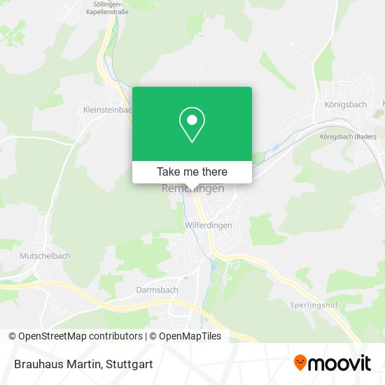 Карта Brauhaus Martin