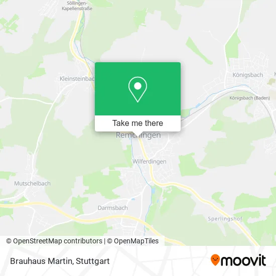 Карта Brauhaus Martin