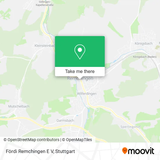 Карта Fördi Remchingen E V