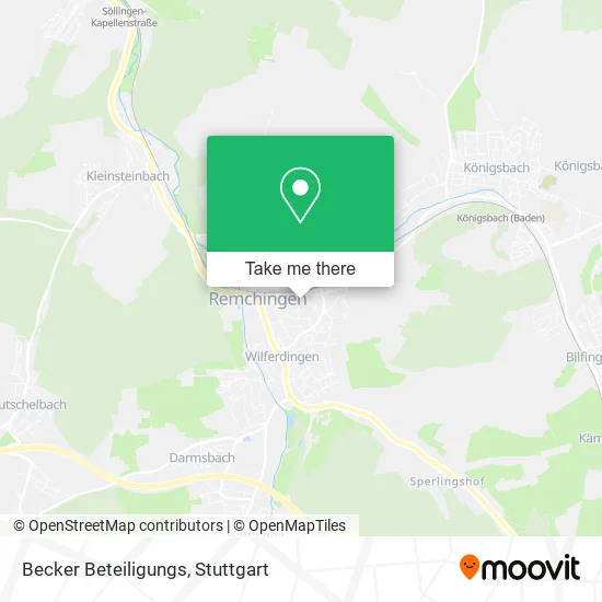 Карта Becker Beteiligungs