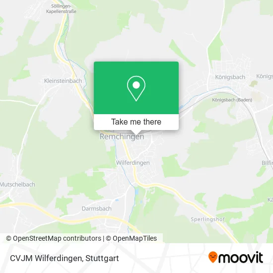Карта CVJM Wilferdingen