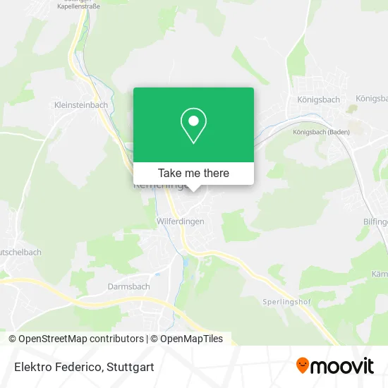 Карта Elektro Federico
