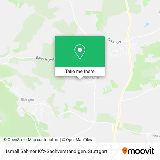 Карта Ismail Sahiner Kfz-Sachverständigen
