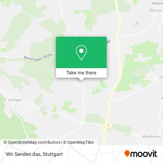 Карта Wir Senden das