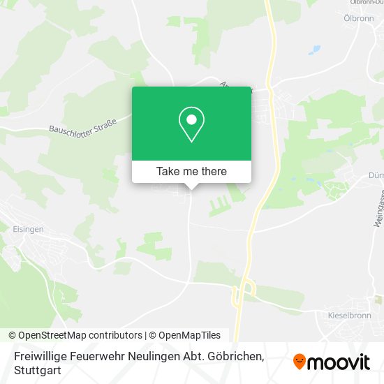 Freiwillige Feuerwehr Neulingen Abt. Göbrichen map