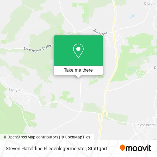 Карта Steven Hazeldine Fliesenlegermeister