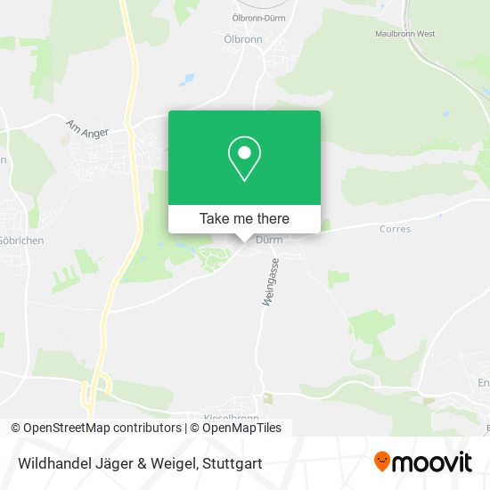 Карта Wildhandel Jäger & Weigel