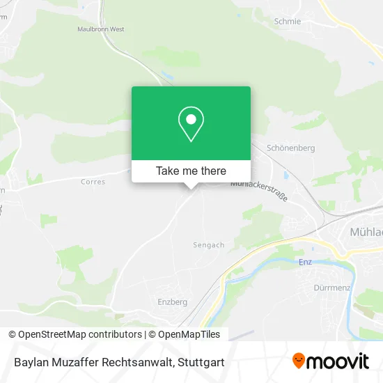 Карта Baylan Muzaffer Rechtsanwalt