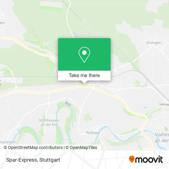 Spar-Express map