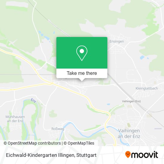 Карта Eichwald-Kindergarten Illingen