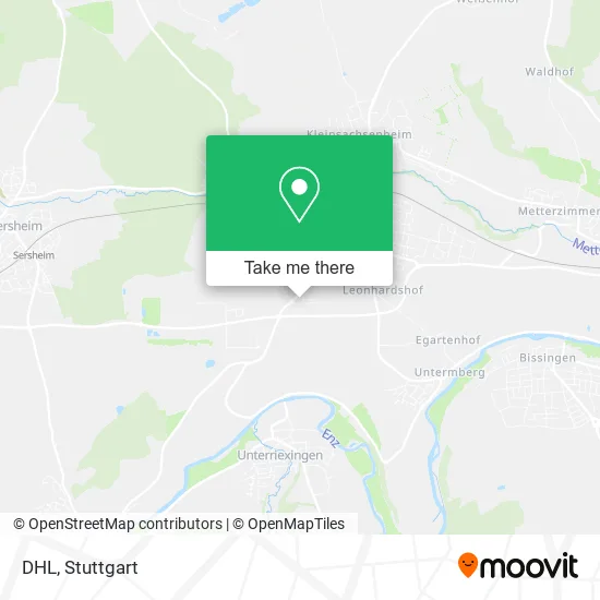 Карта DHL