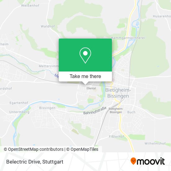 Belectric Drive map