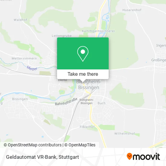 Карта Geldautomat VR-Bank