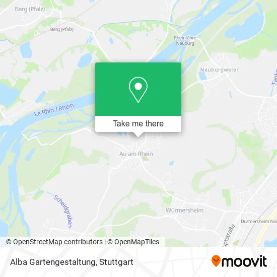 Карта Alba Gartengestaltung