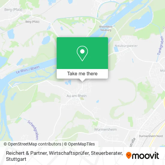 Карта Reichert & Partner, Wirtschaftsprüfer, Steuerberater