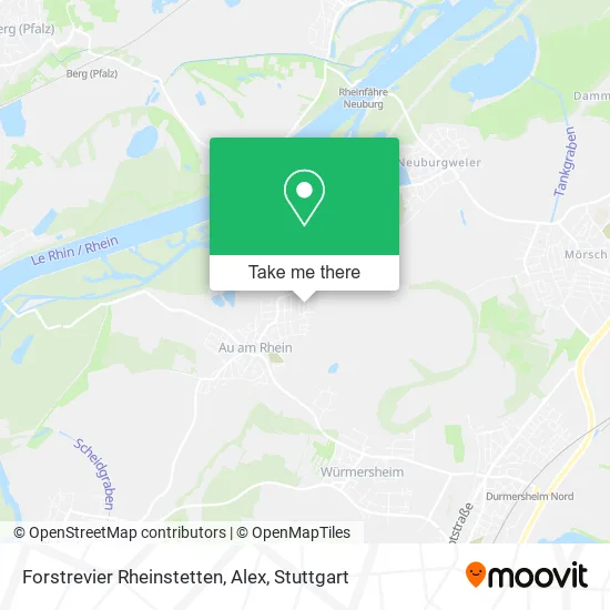 Карта Forstrevier Rheinstetten, Alex