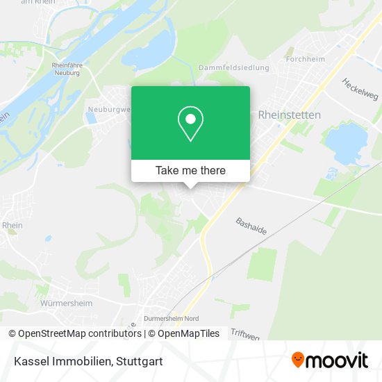 Kassel Immobilien map