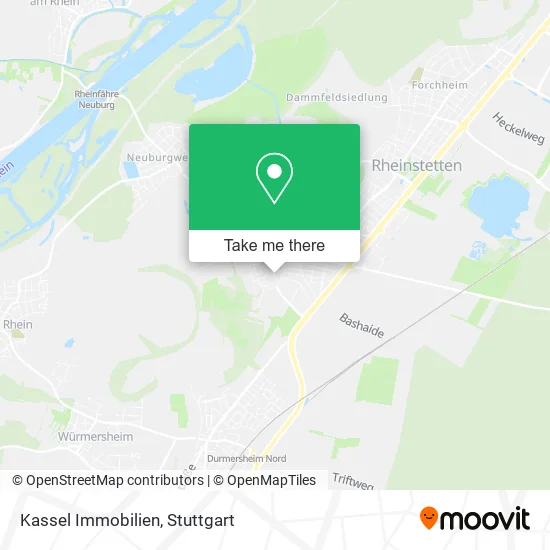 Карта Kassel Immobilien