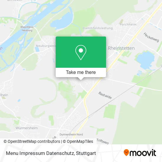 Menu Impressum Datenschutz map