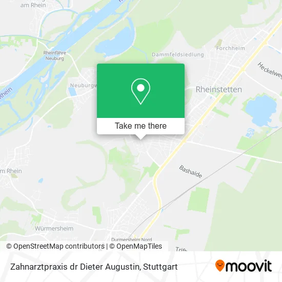 Карта Zahnarztpraxis dr Dieter Augustin