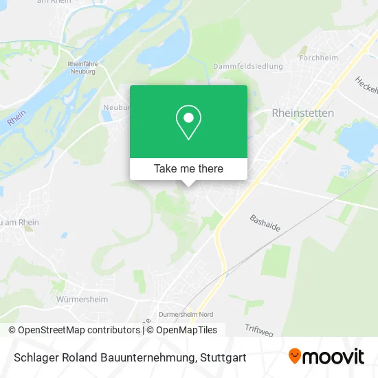 Карта Schlager Roland Bauunternehmung