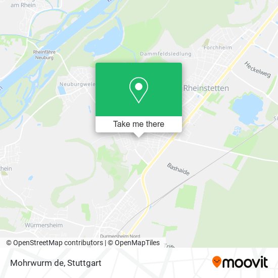 Mohrwurm de map