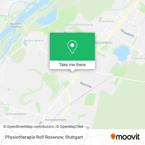 Карта Physiotherapie Rolf Rosenow