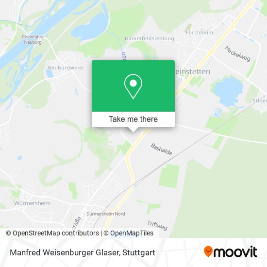Manfred Weisenburger Glaser map